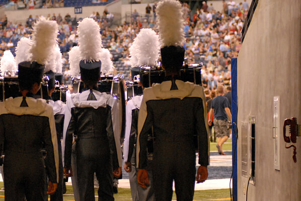 Taking the field